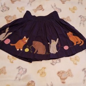 Kitty cat skirt for girls